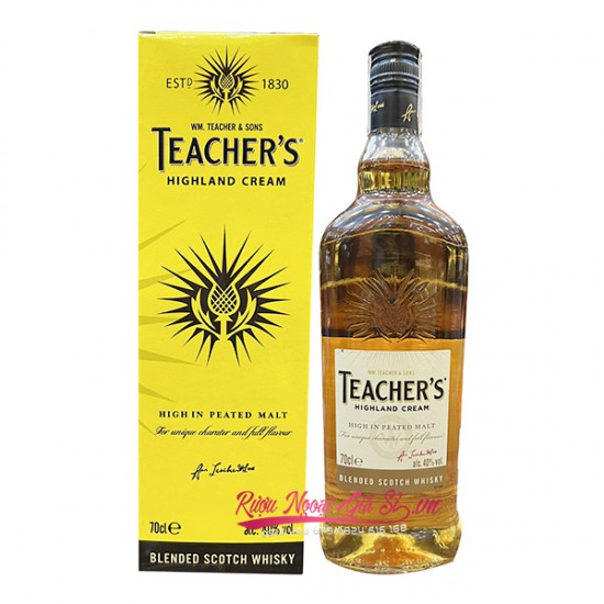 Rượu Teachers Highland Cream 700ml