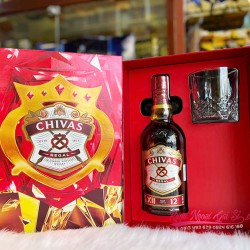 Rượu Chivas 12 Năm Hộp quà Tết 2025 Rượu Chivas 12 Năm Hộp quà Tết 2025