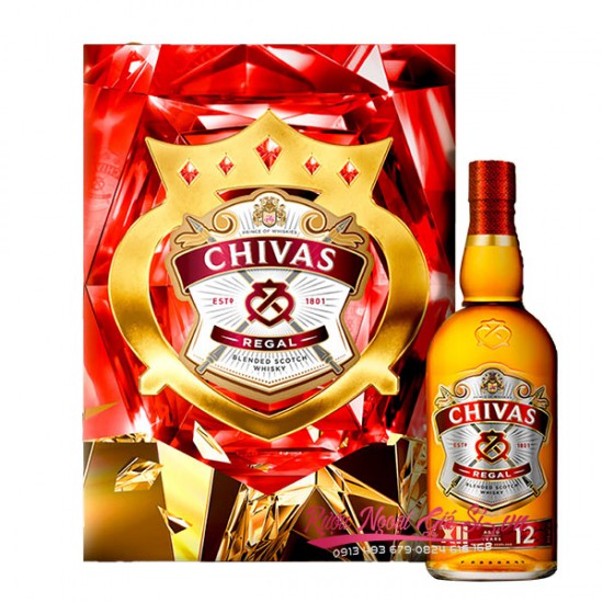 Rượu Chivas 12 Năm Hộp quà Tết 2025