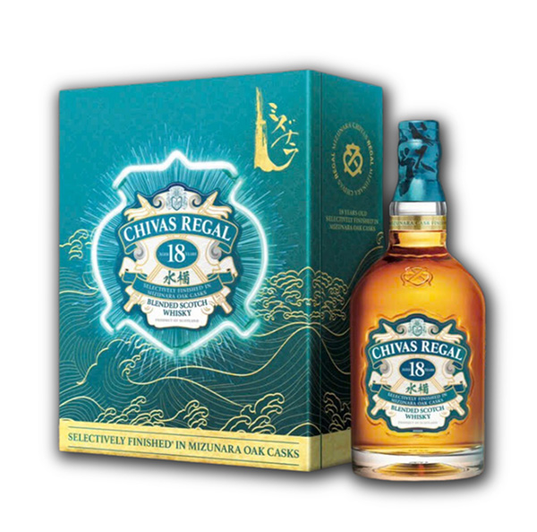 Rượu Chivas 18 Năm Mizunara Hộp quà Tết 2024 | Rượu Ngoại Giá Sỉ