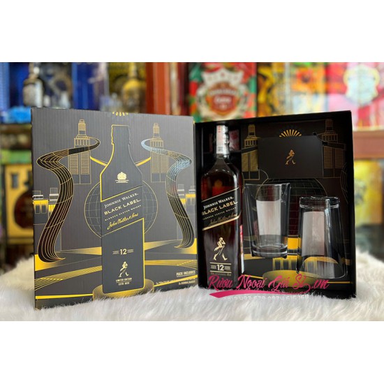 Johnnie Walker Black Label Hộp Quà Tết 2025