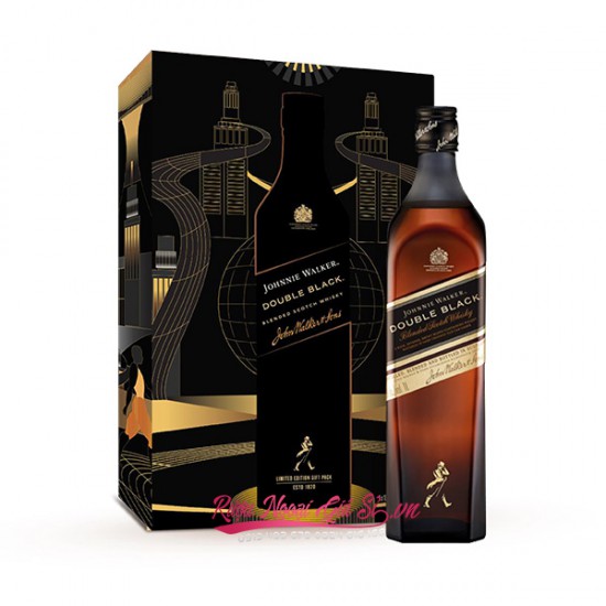 Johnnie Walker Double Black Label Hộp Quà Tết 2025