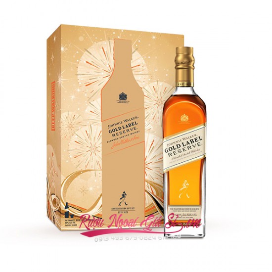 Johnnie Walker Gold Label Hộp Quà Tết 2025