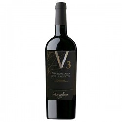 Rượu Vang Ý V3 Negroamaro Del Salento Rượu Vang Ý V3 Negroamaro Del Salento