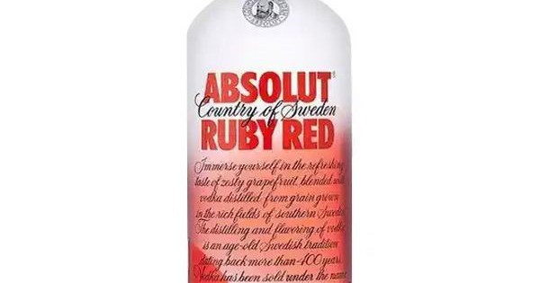 Absolut Vodka Ruby Red